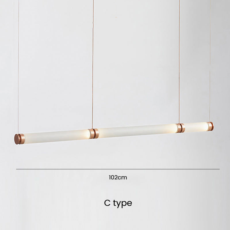 Glaze Modern Glass Chandelier Pendant Lighting