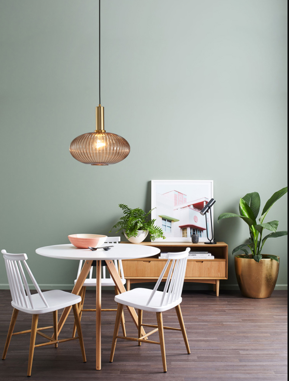 Koara I Modern Glass Pendant Light 
