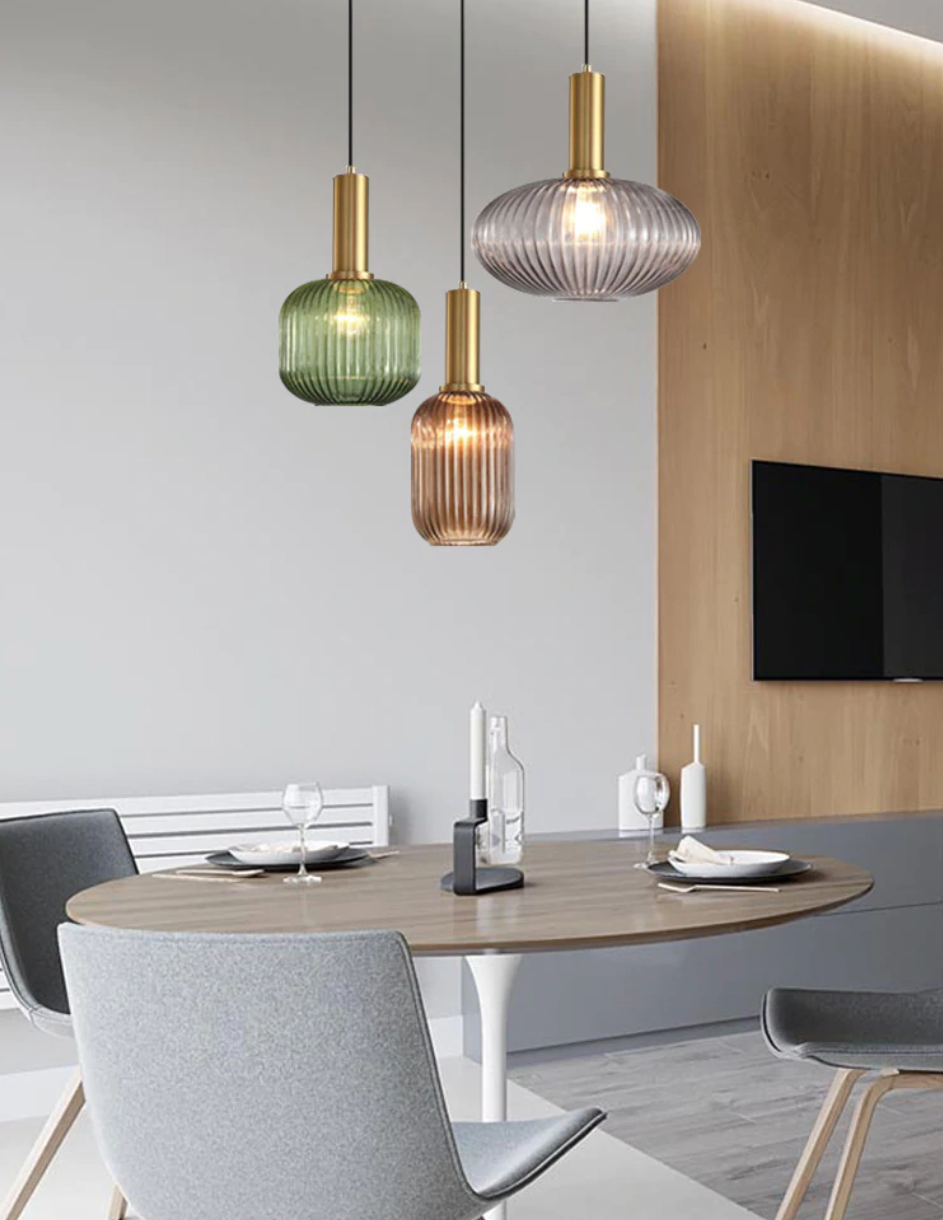 Koara I Modern Glass Pendant Light 
