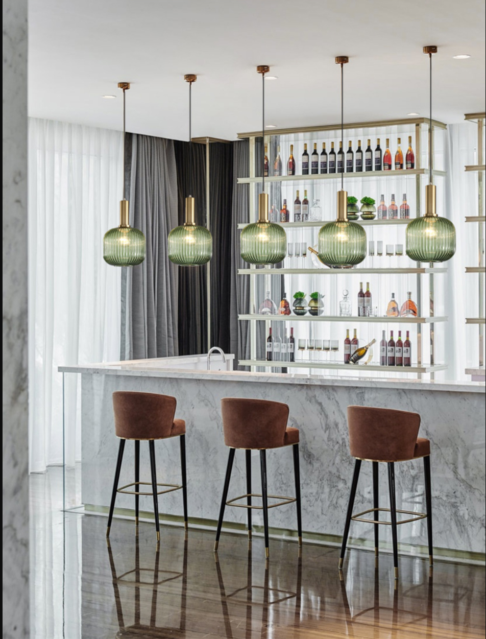Koara I Modern Glass Pendant Light 