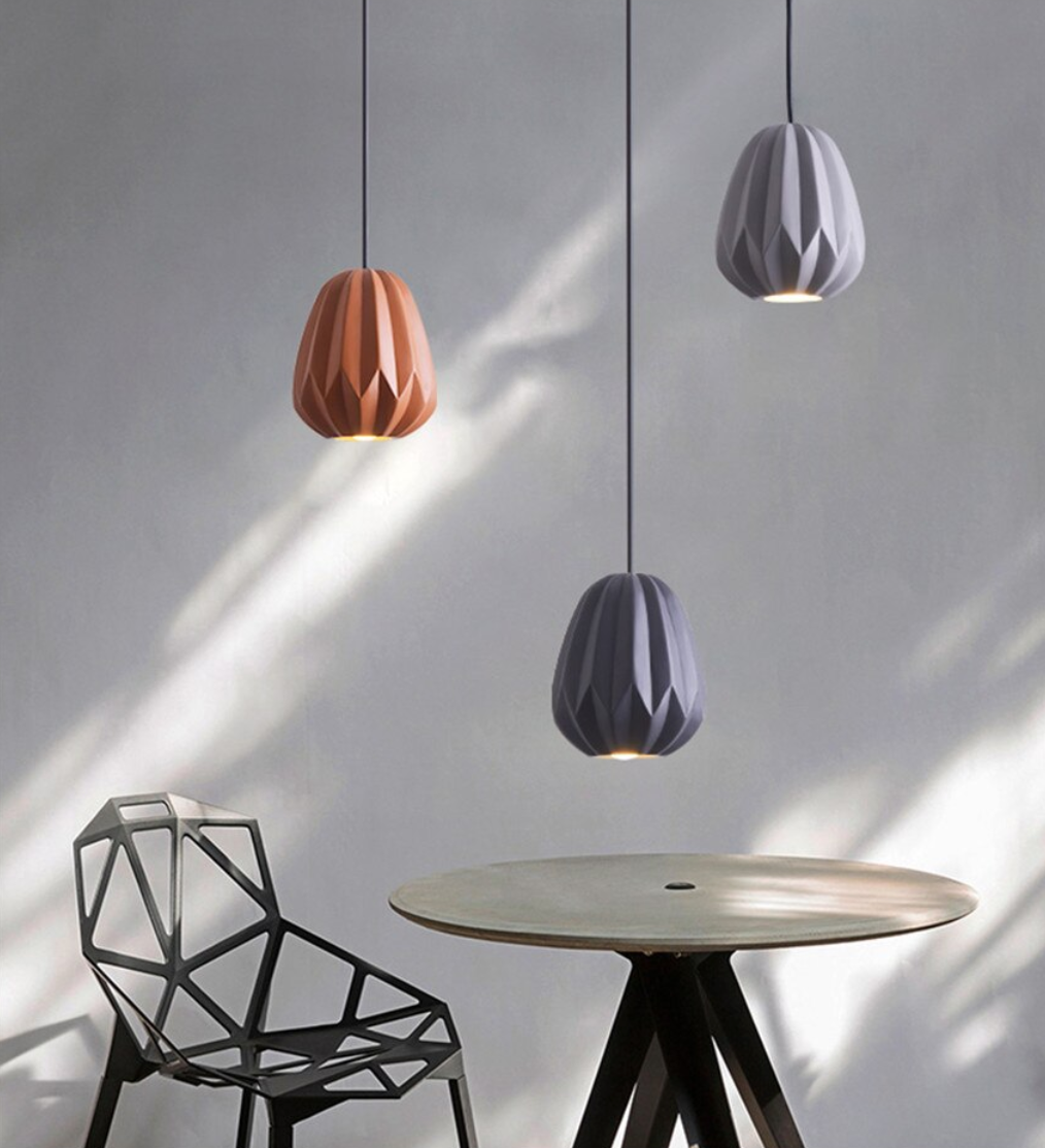 Gaia 3D Contemporary Pendant Light 