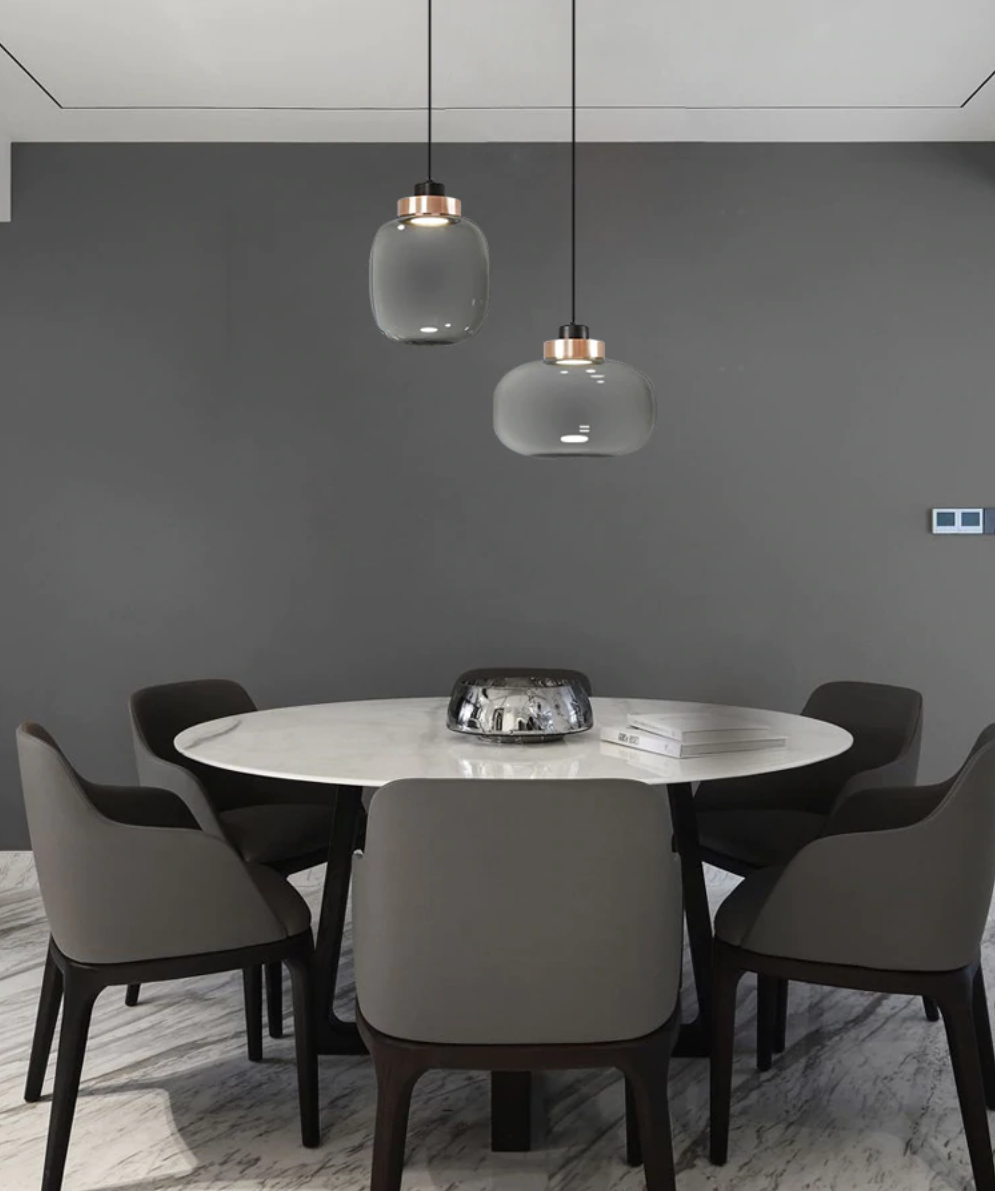 Greti Glass Minimal Pendant Light 