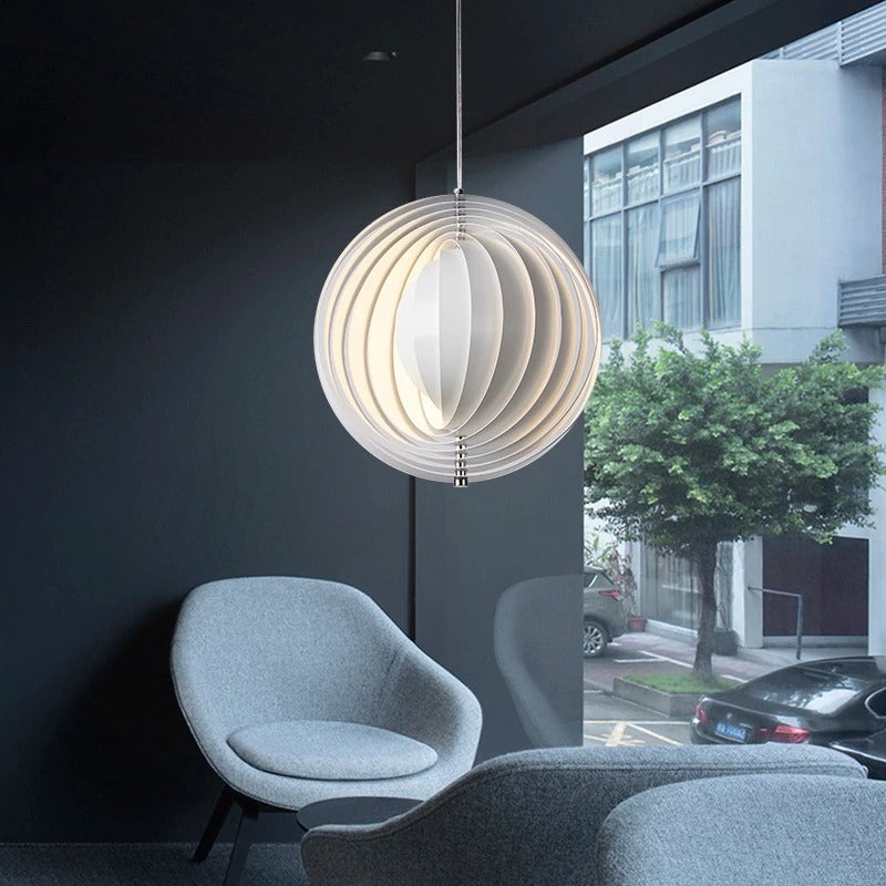 panton moon suspension lamp by Verner Panton - Lodamer