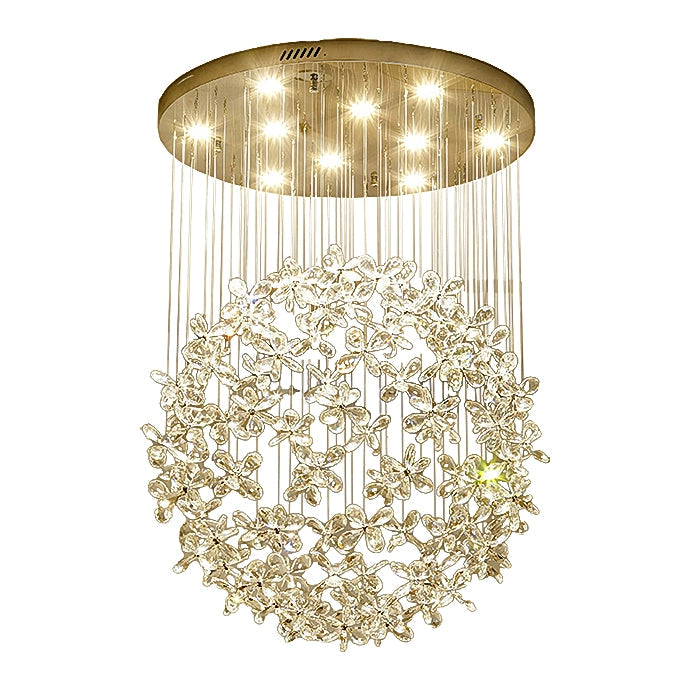 Luxury Crystal Butterfly Ceiling Chandelier for living room, bedroom , stairwell