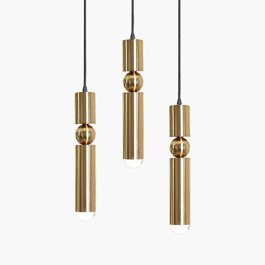 Beret Minimal Brass Pendant Light