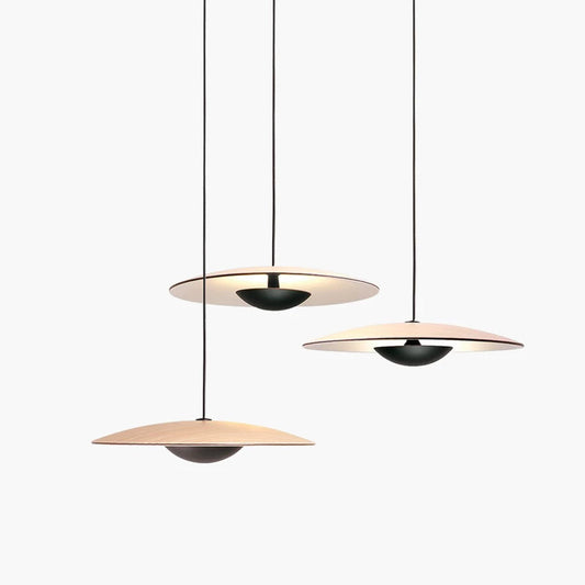 Inga Wooden Mid Century Pendant Light