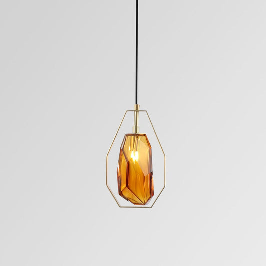 Reini Glass Modern Pendant Light